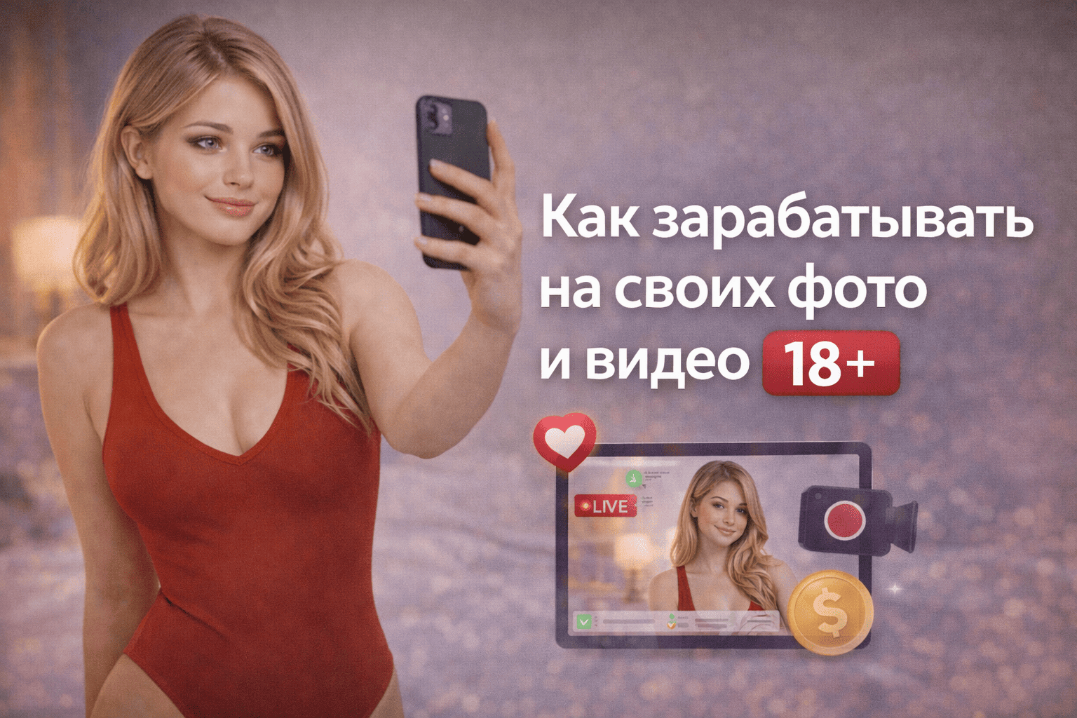 Заработок на фото и видео